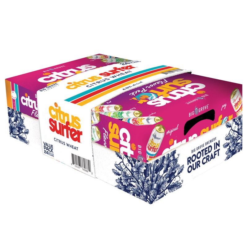 Big Grove Citrus Surfer 24/12 Ounce Cans