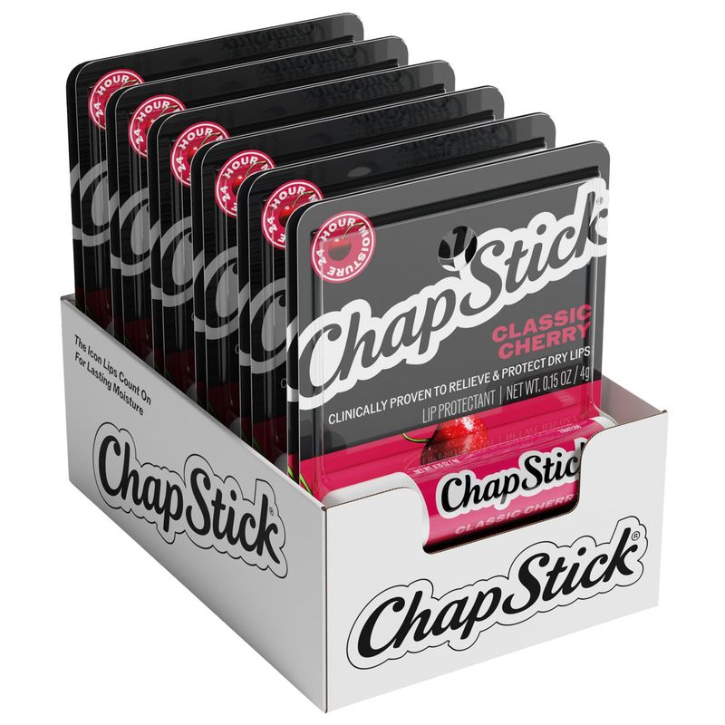 Chapstick Cherry Lip Balm 12 ct