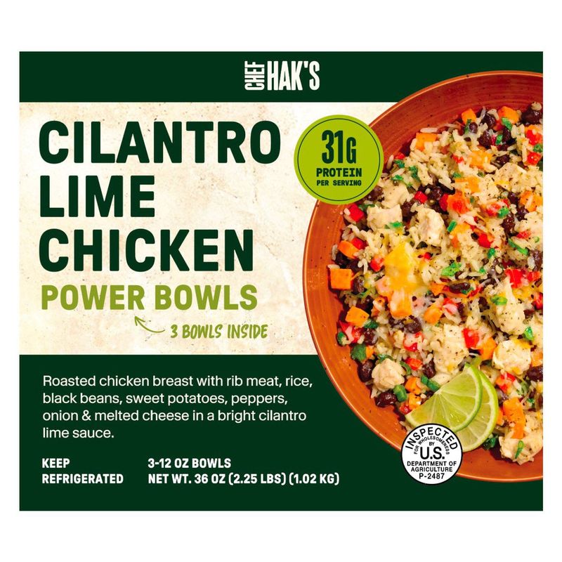 Chef Hak'S Cilantro/Lime Chickn Bowl 3/12 oz