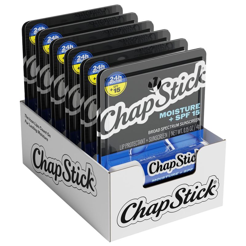 Chapstick Lip Moisturizer Original 12ct