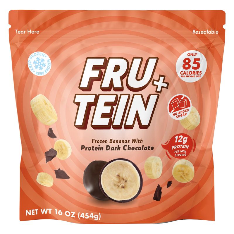 Smart Harvest Frutein Protein Dark Chocolate Bananas 20 Oz(1.2 Lbs)