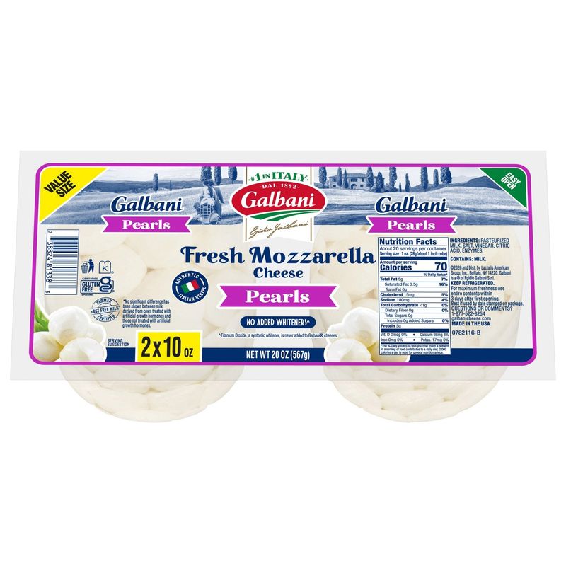 Galbani Mozzarella Pearls 2/10 Ounces