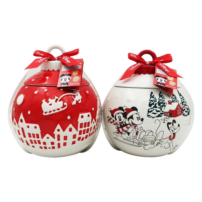Mickey Cookie Jar With Piroulines 74 oz