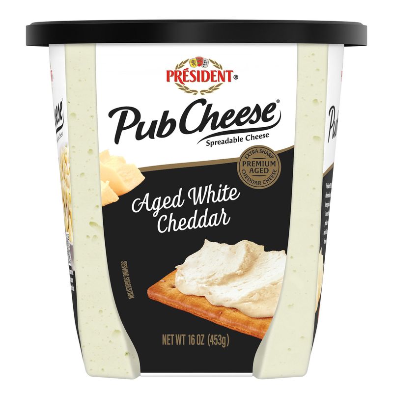 President Pub Cheese 16 oz