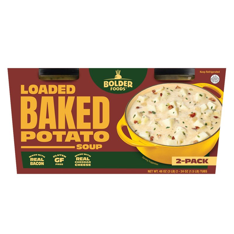 Bolder Loaded Bkd Potato Soup 2/24oz