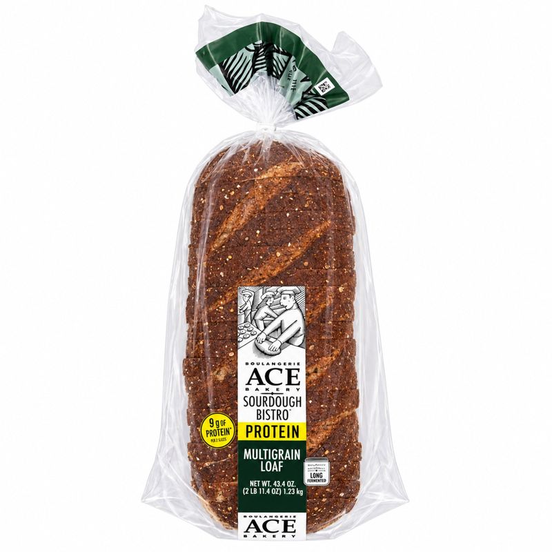 Ace Bakery Multigrain Sourdough 43.4 oz (2.71 Lbs)