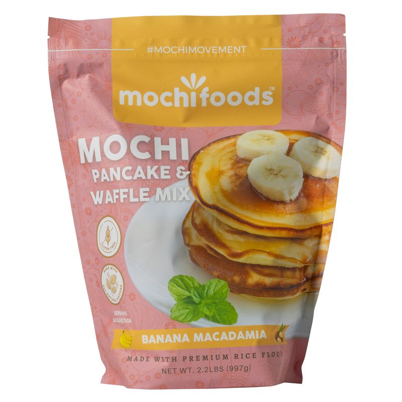 Mochi Foods Banana Nut Pancake & Waffle Mix 2.2 lbs