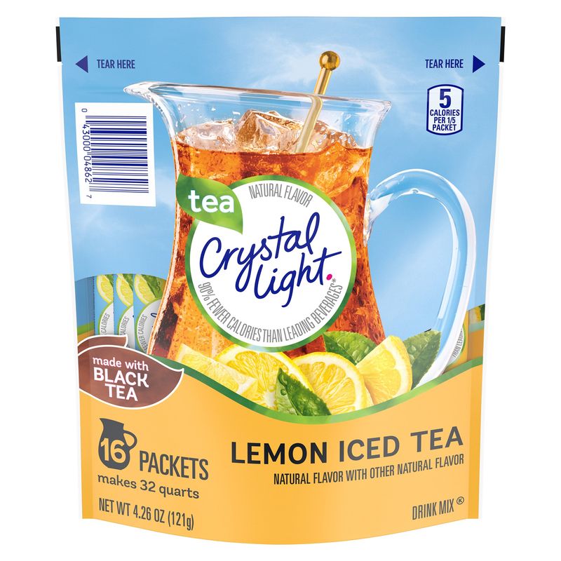 Crystal Light Iced Tea Drink Mix 4.26oz (.266 Lb)
