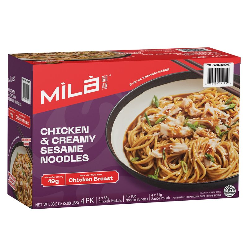 Mila Creamy Sesame Noodles W/ Chicken 33.3 oz