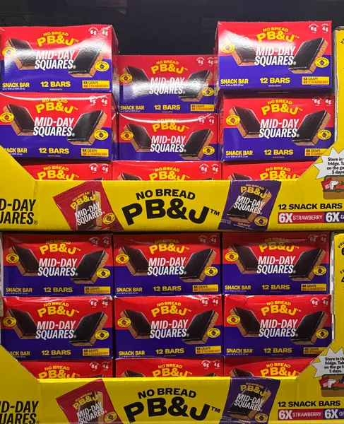 Mid-Day Squares No Bread Pb&J Variety 12 Count Package