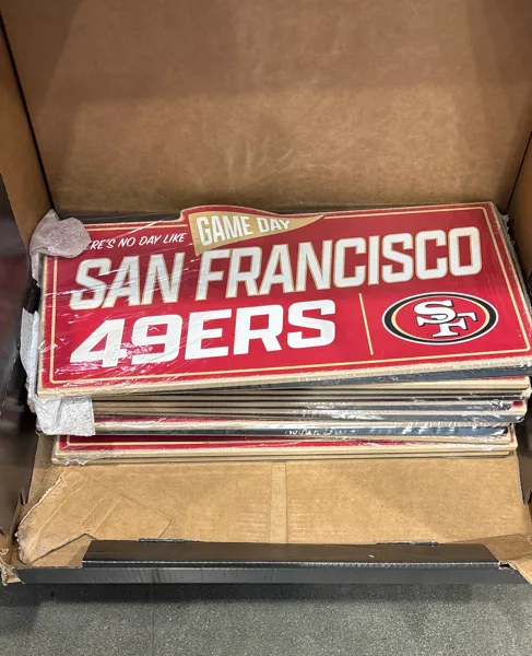Special Event Nfl Game Day Wood Sign