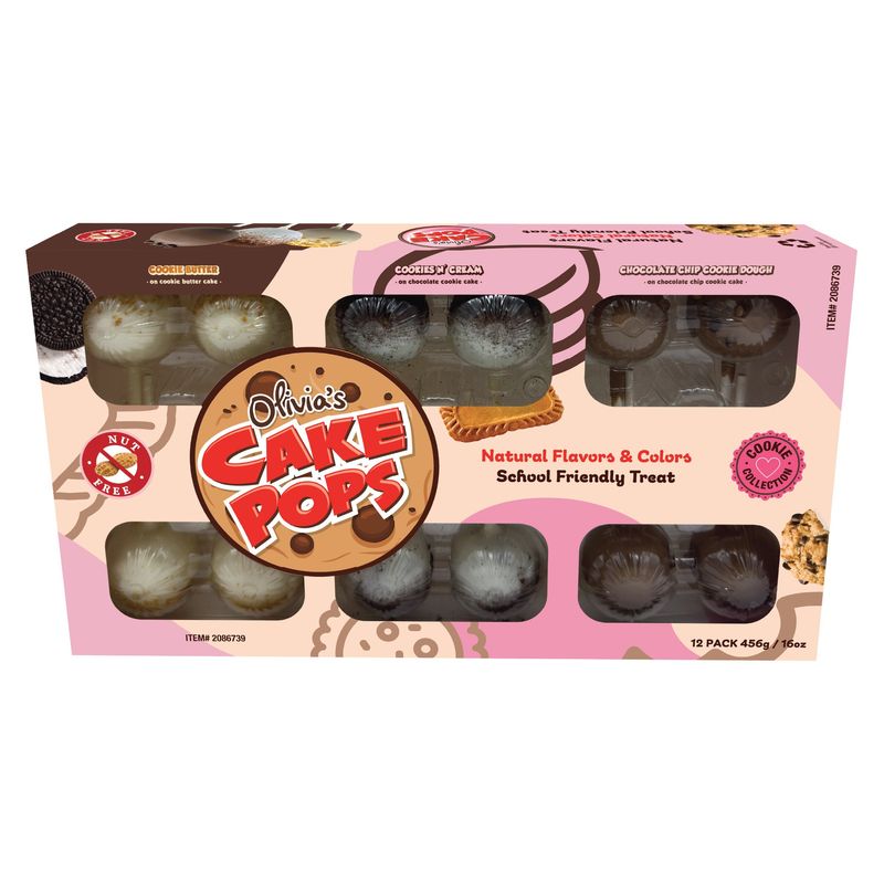 Oliva'S Cake Pop Variety 12 Count Box