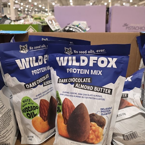 Wild Fox Protein Mix Dark Chocolate Almond 22 oz