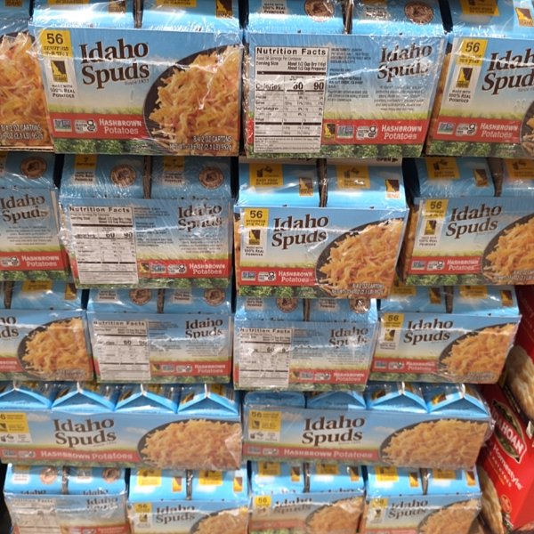 Idaho Spuds Hashbrown Potatoes 8/4.2 oz