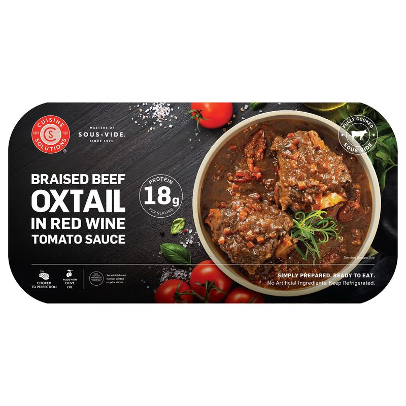Cuisine Solutions Braised Oxtail Price Per Pound
