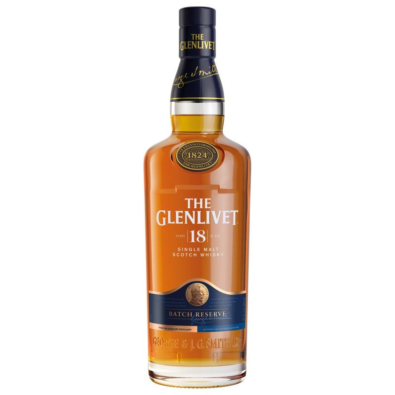 The Glenlivet 18yr Single Malt Scotch Scotland 750ml