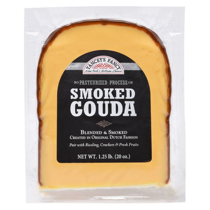 Yancey'S Fancy Smoked Gouda 1.25 Pounds
