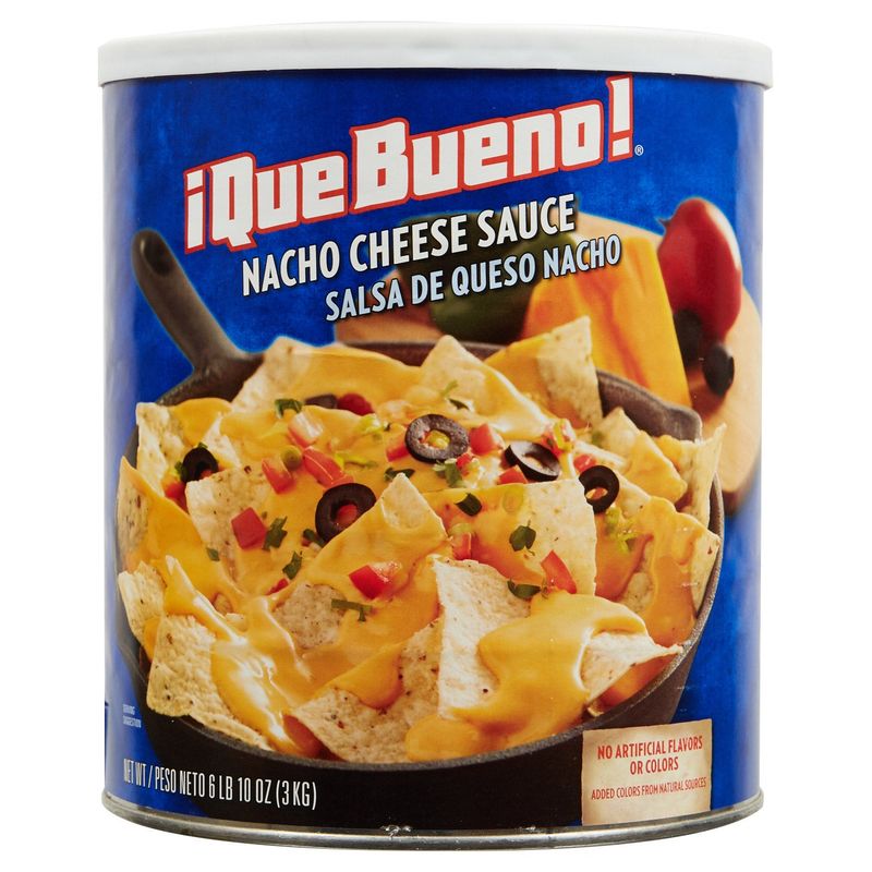 Que Bueno Nacho Cheese Sauce #10 Can 106 Ounces