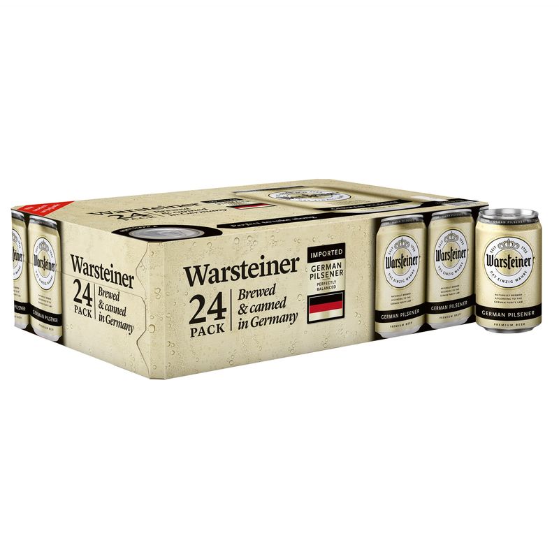 Warsteiner Premium Lager 24/11.2oz Cans