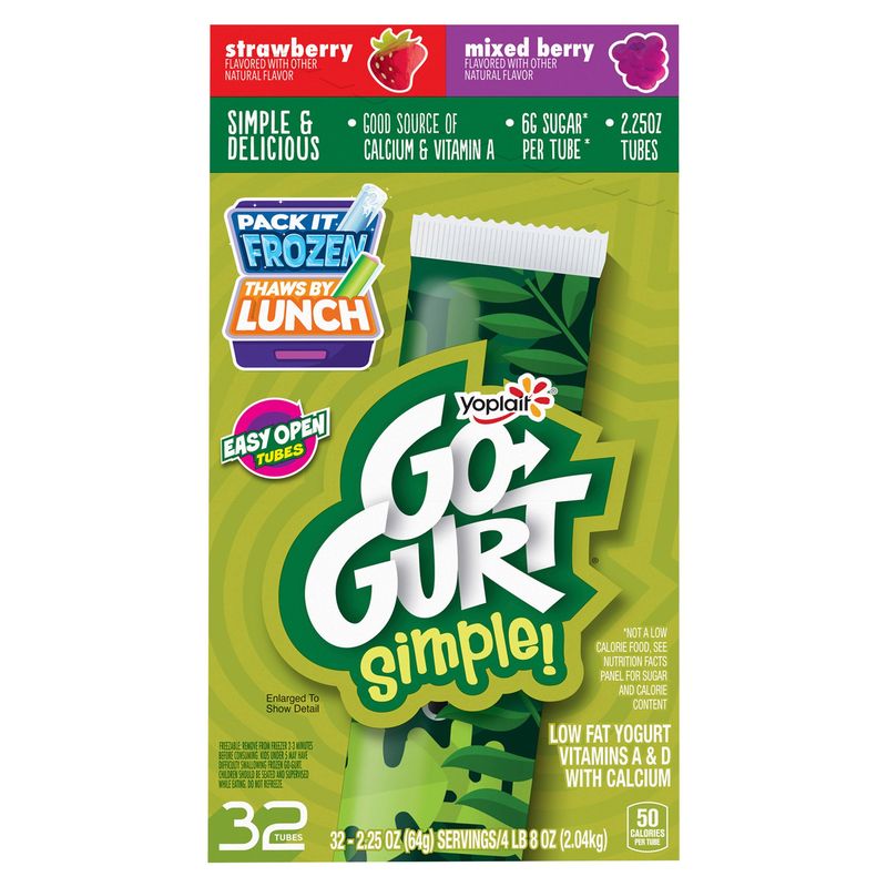 Yoplait Gogurt Simple 32/2.25 oz