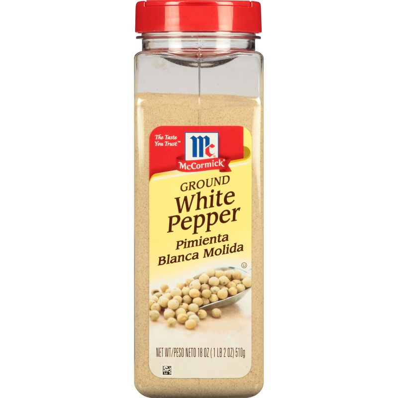 Mccormick White Ground Pepper 18 oz