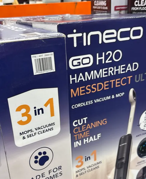 Tineco Go Hammerhead Cordless Ultra Mop & Vac