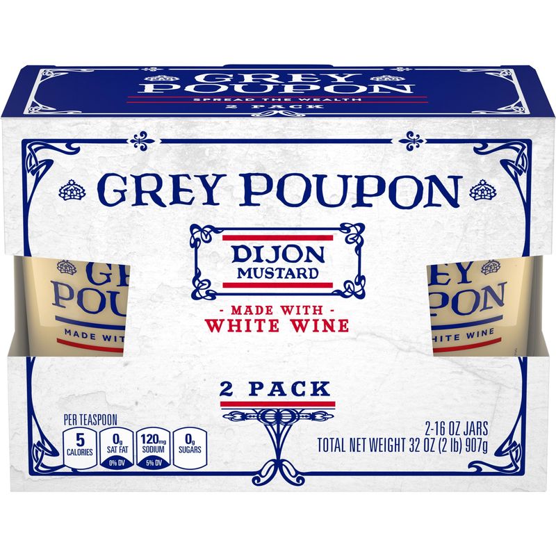 Grey Poupon Dijon Mustard 2/16 oz