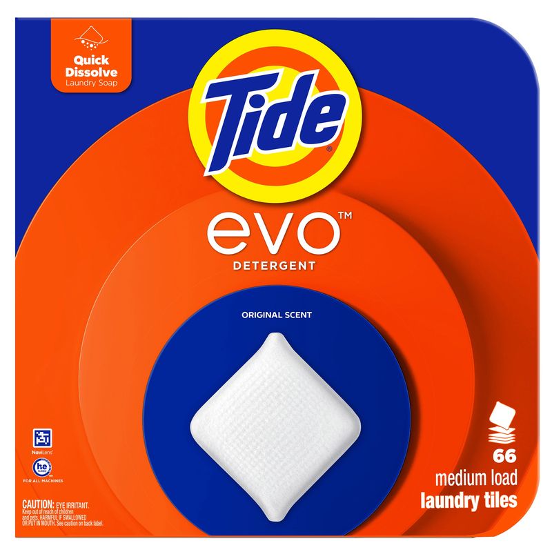 Tide Evo Laundry Tiles 66 Count