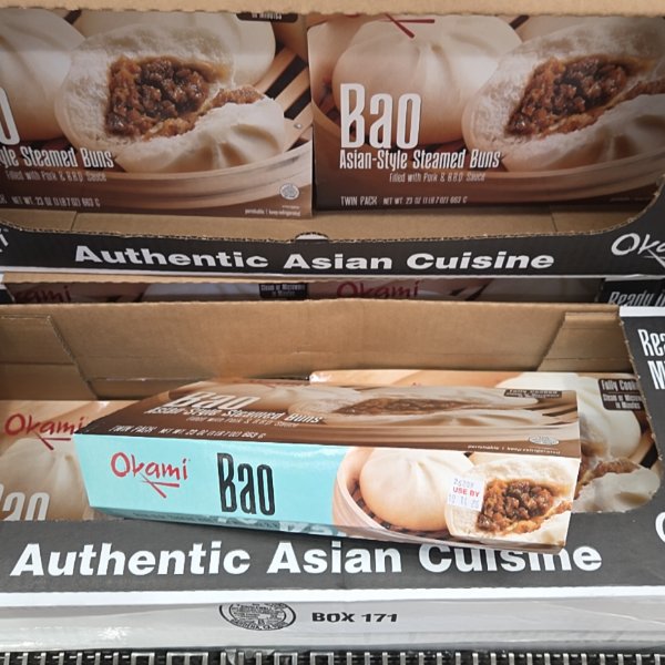 Okami BBQ Pork Bao 23 oz