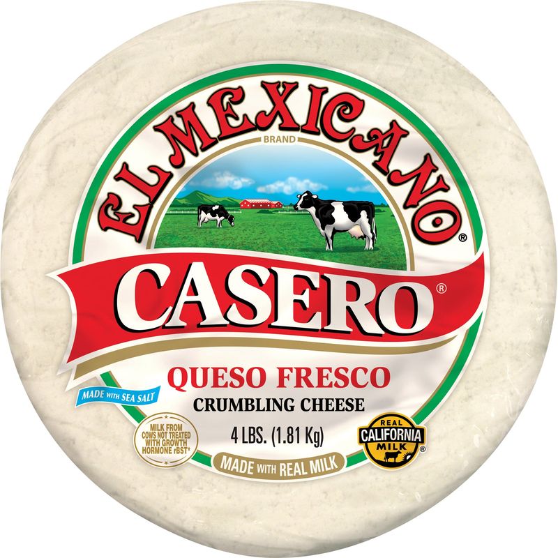El Mexicano Queso Fresco Casero 4 lb