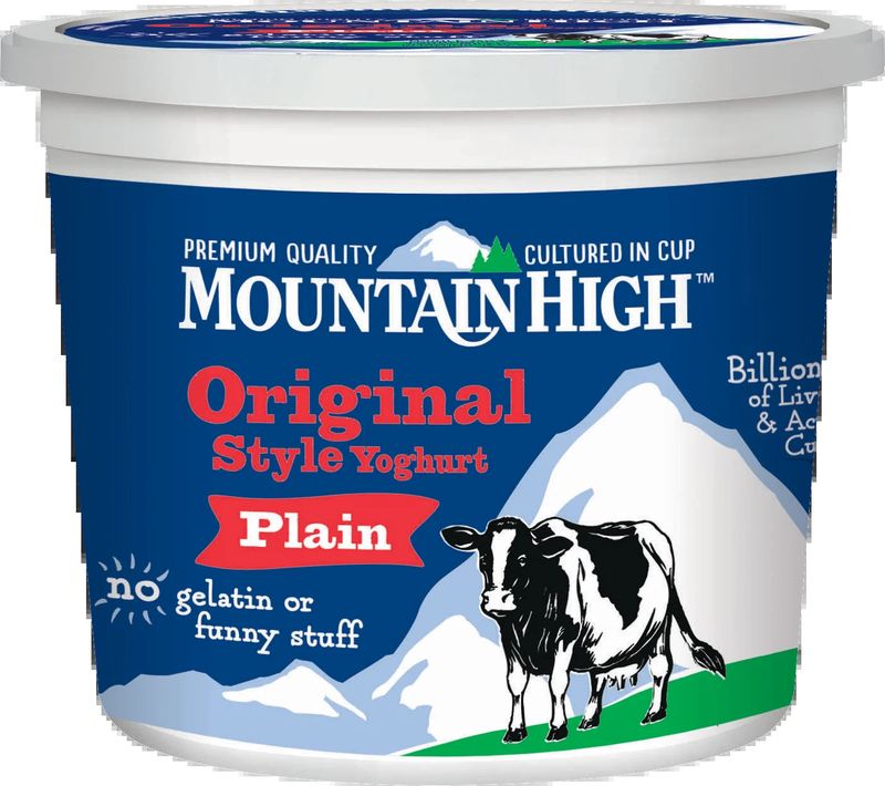 Mountain High Original Plain Yoghurt 4 lbs