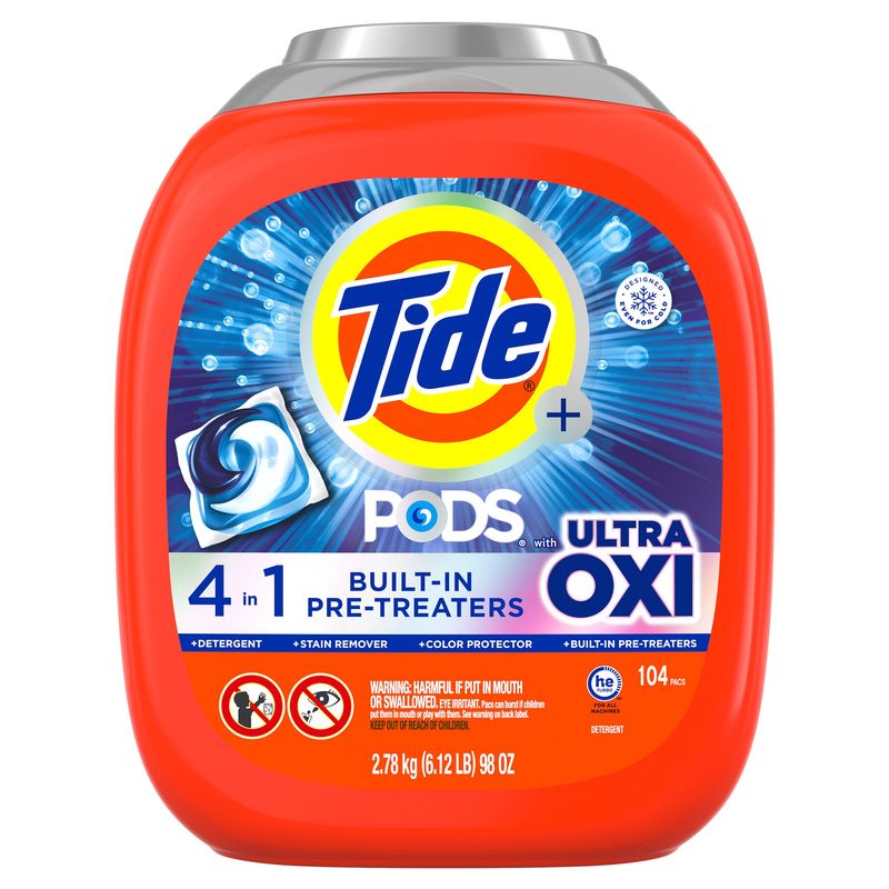 Tide Ultra Oxi Pods 104 Count
