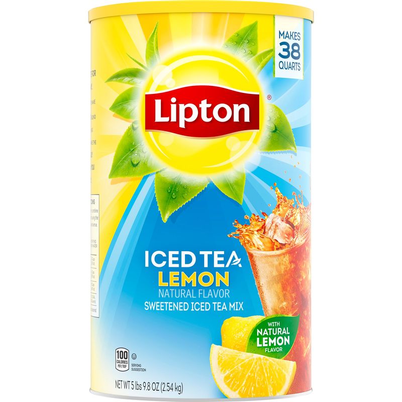Lipton Iced Tea Mix 95.7 Ounce (5.98 Lbs)