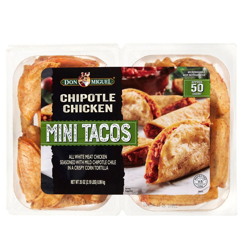 Don Miguel Chicken Mini Tacos 35 oz