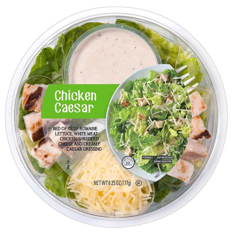 Ready Pac Salad Chicken Caesar Bowls 4 ct