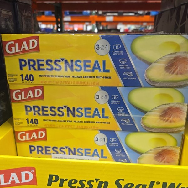 Glad Press'N Seal 3/140 Sq ft Rolls