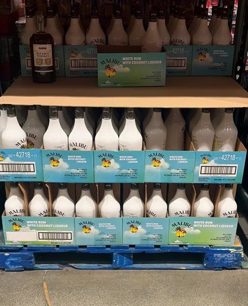 Malibu Coconut Rum Barbados 1.75 L