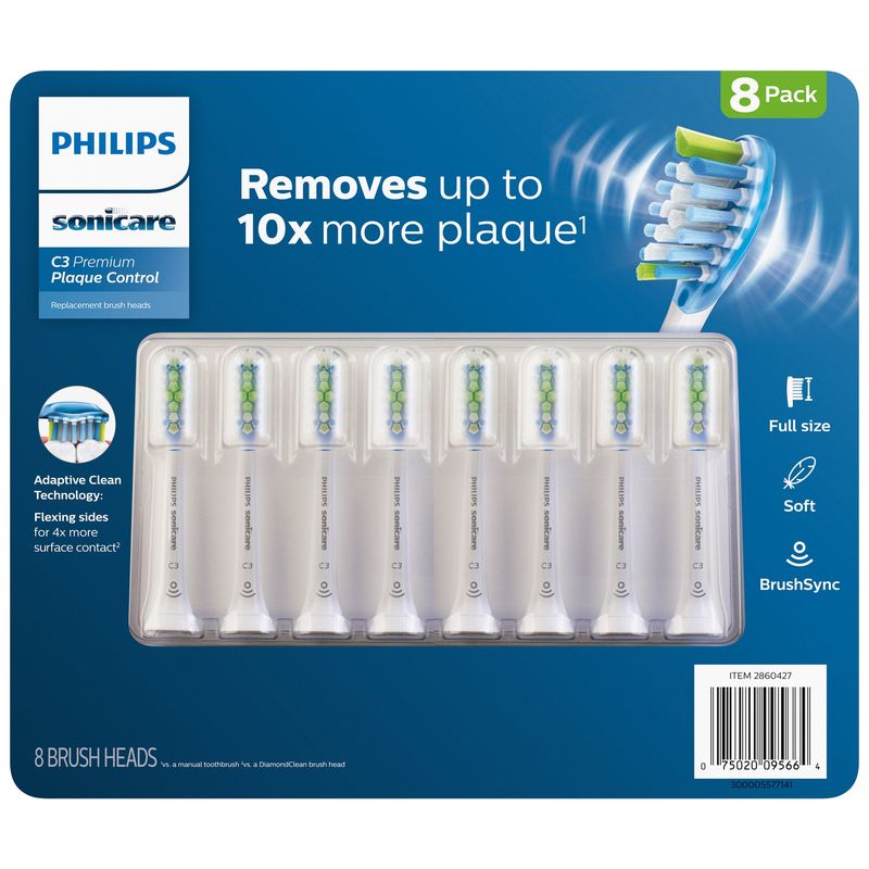 Sonicare Diamondclean 8pk Medium Bristle