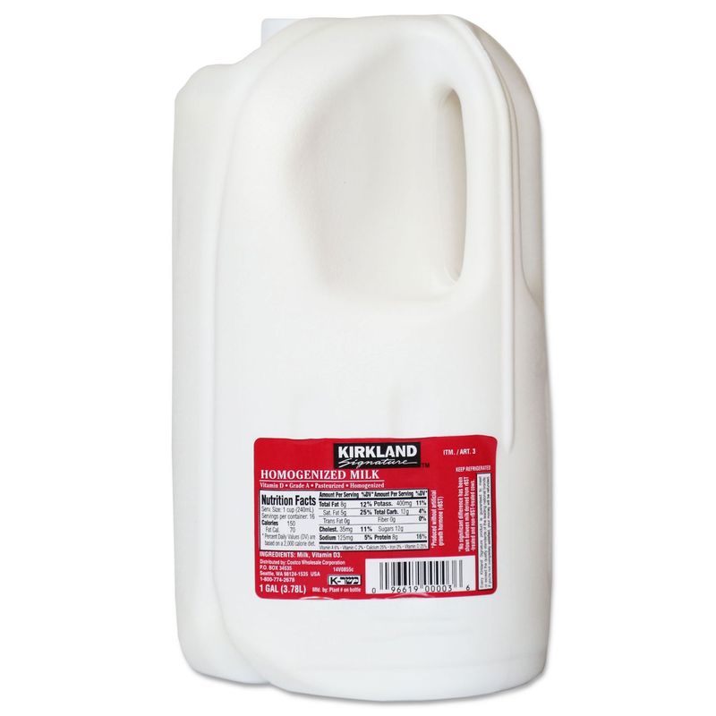Kirkland Signature Whole Milk One Gallon