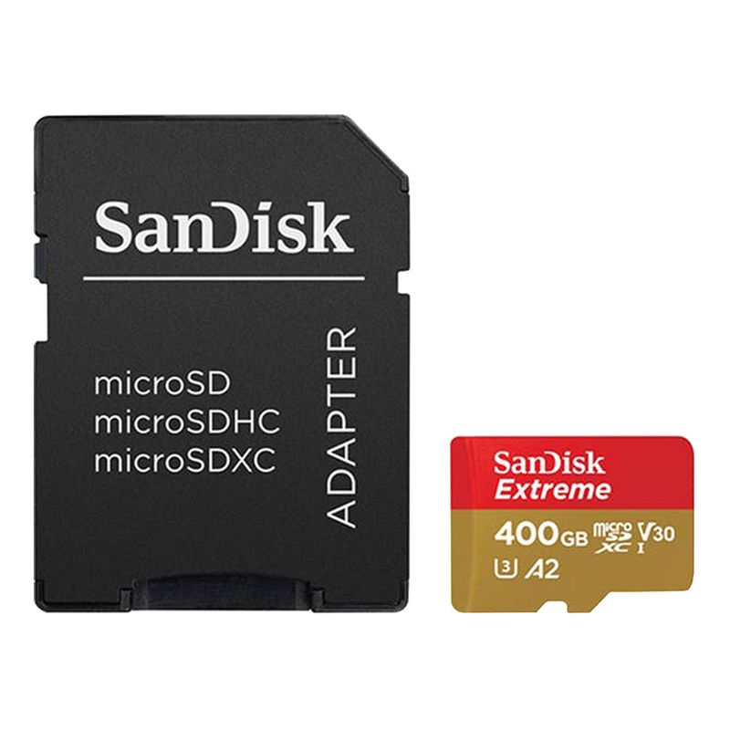 Sandisk Extreme 400gb Microsd Card Sdsqxa1-400g-Acdma