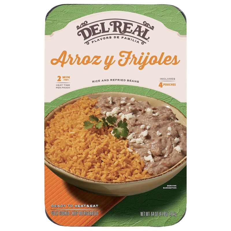 Del Real Foods Rice And Beans Combo 4 Pounds
