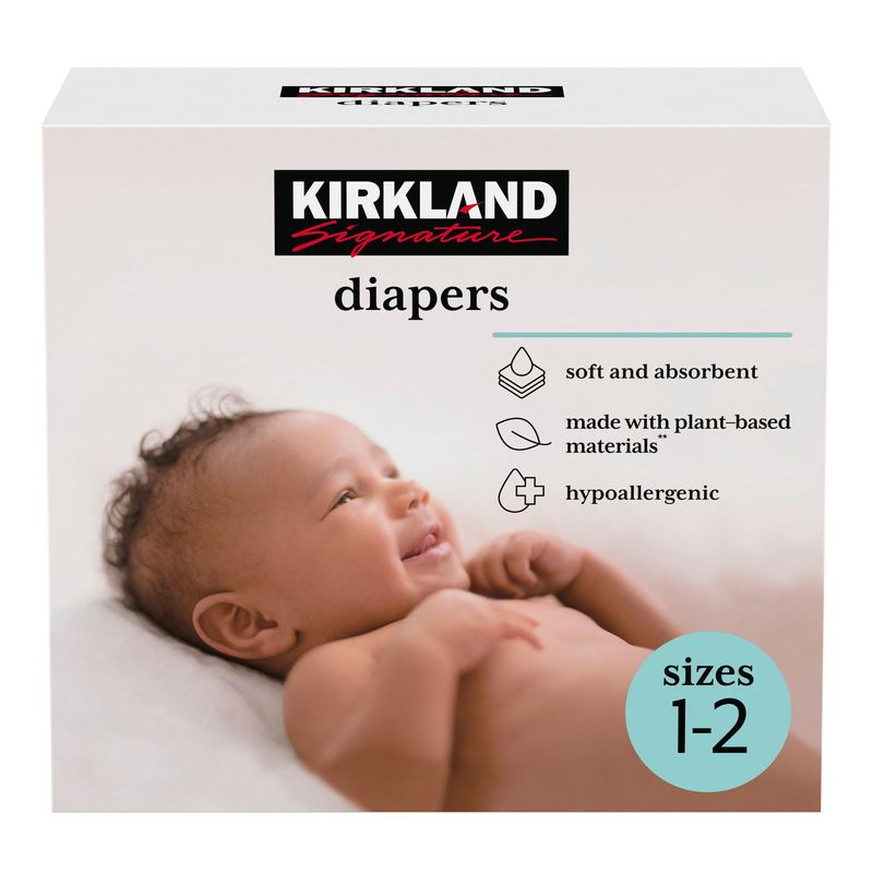 Kirkland Signature Diapers Size 1 192 ct