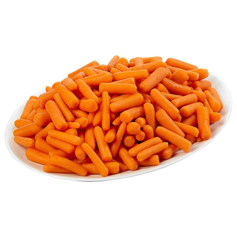 Organic Peeled Carrots 2/2 lb Bags 4 lbs