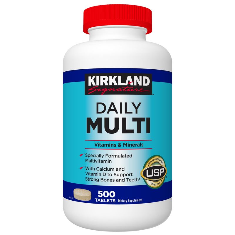 Kirkland Signature Daily Multi Vitamin 500 Count