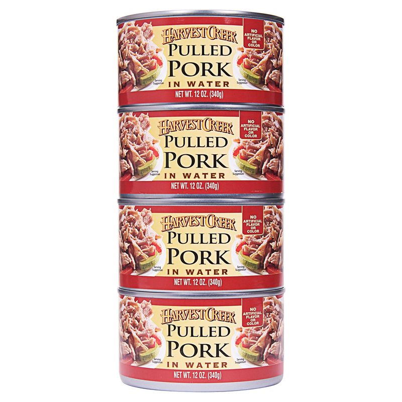 Harvest Creek Pulled Pork 4/12 oz