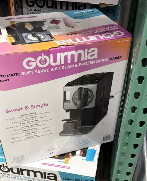 Gourmia Soft Serve Ice Cream & Frozen Drink Maker ^