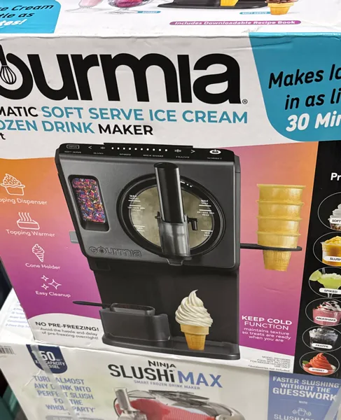 Gourmia Soft Serve Ice Cream & Frozen Drink Maker ^