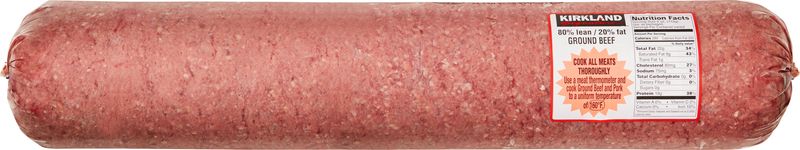 Lean Ground Beef 80% Lean/20% Fat Vacuum Packaged Per lb