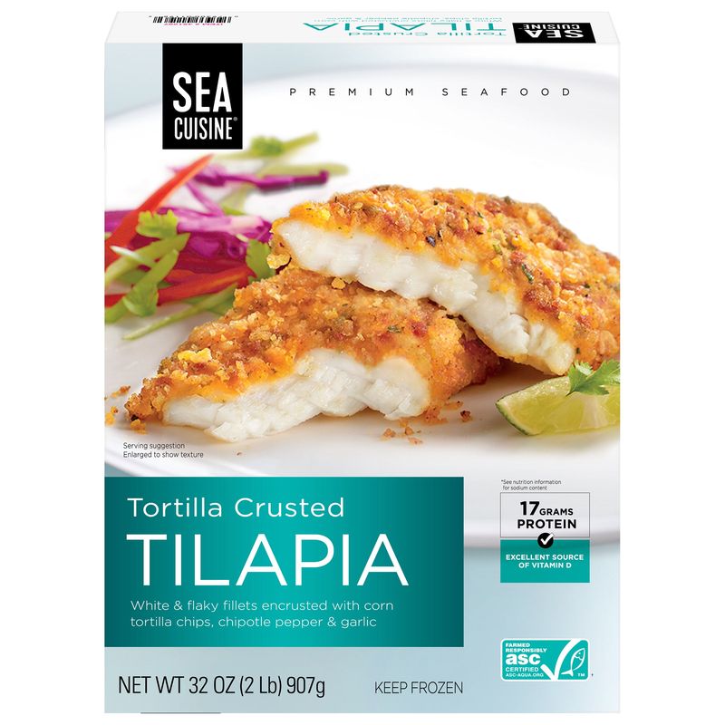 Sea Cuisine Tortilla Tilapia 2 Pound Box