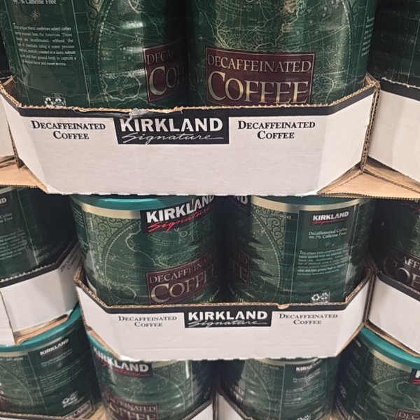 Kirkland Signature Decaf Coffee 3 Pound Can